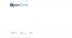 Desktop Screenshot of openoms.de