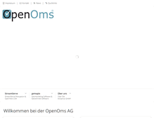 Tablet Screenshot of openoms.de